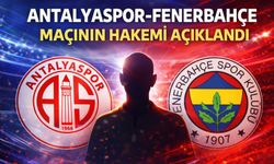 Antalyaspor-Fenerbahçe maçının hakemi açıklandı