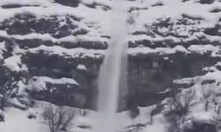 Çığ düşme anı kamerada