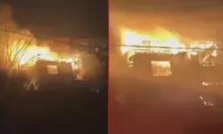 Sarıyer'de 2 gecekondu alev alev yandı!