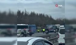 İstanbul'da 4 cezaevi aracı kaza yaptı