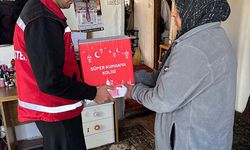 Antalya'da ramazan kolisi dağıtıldı