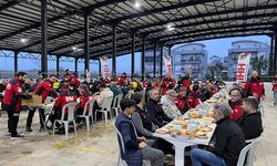 İHH arama kurtarma ekipleri iftarda buluştu