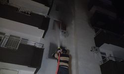 Alanya'da 5 katlı binada çıkan yangın panik yarattı