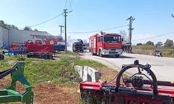 Seyir halindeyken alev alev yandı