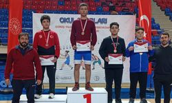 Serikli güreşçi şampiyon oldu