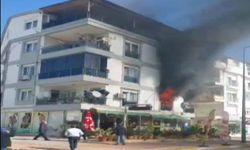 Antalya'da 4 katlı binada yangın paniği!