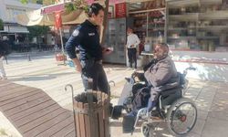 Yaya geçidinde engelli aracına çarptı