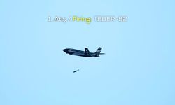 Bayraktar KIZILELMA LGK-82 ve TEBER-82 mühimmatlarıyla hedefi tam isabetle vurdu