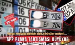 APP plaka tartışması büyüyor; Sosyal medyada gündem oldu