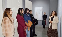 Genç ressamın akademik çalışmaları