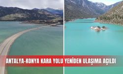 Antalya-Konya kara yolu yeniden ulaşıma açıldı