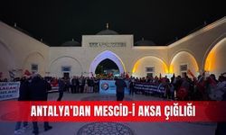 Antalya’dan Mescid-i Aksa çığlığı