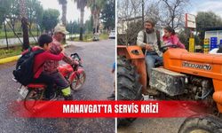 Manavgat’ta servis krizi