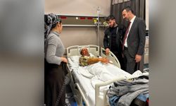 Başkan Vekili Çiçek hastanede yaralıları ziyaret etti