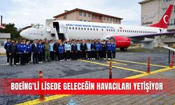 Boeing'li lisede geleceğin havacıları yetişiyor