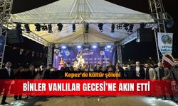 Kepez’de kültür şöleni: Binler Vanlılar Gecesi’ne akın etti