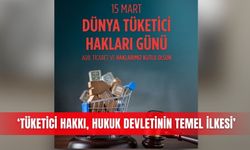 ‘Tüketici hakkı, hukuk devletinin temel ilkesi’