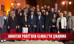 Anahtar Parti’den Elmalı’ya çıkarma