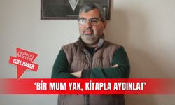 ‘Bir mum yak, kitapla aydınlat’