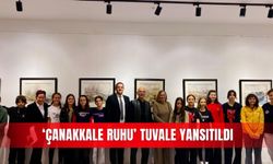 ‘Çanakkale Ruhu’ tuvale yansıtıldı
