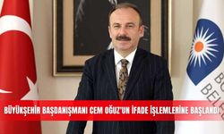 Büyükşehir Başdanışmanı Cem Oğuz'un ifade işlemlerine başlandı