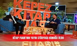 Kitap Fuarı’nın yayın stüdyosu konuğu oldu