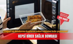 Yoğurt ve dondurma kaplarını sakın saklama kabı yapmayın! Hepsi birer sağlık bombası