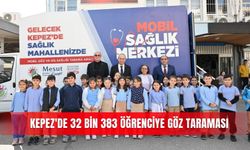 Kepez'de 32 bin 383 öğrenciye göz taraması