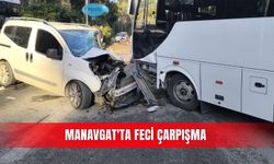 Manavgat'ta feci çarpışma
