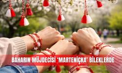 Baharın müjdecisi ‘Marteniçka’ bileklerde
