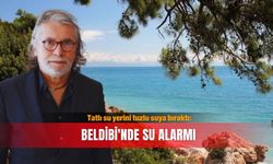 Tatlı su yerini tuzlu suya bıraktı: Beldibi'nde su alarmı