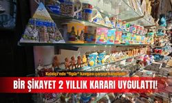 Kaleiçi'nde "figür" kavgası çarşıyı karıştırdı: Bir şikayet 2 yıllık kararı uygulattı!