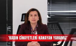‘Kadın cinayetleri kanayan yaramız’