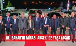 Ali Bahar’ın mirası Akseki’de yaşayacak