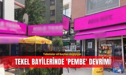 Tabelalar sil baştan değişiyor : Tekel bayilerinde 'pembe' devrimi