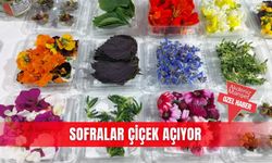 Sofralar çiçek açıyor