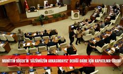 Muhittin Böcek’in 'sözümüzün arkasındayız' dediği daire için kapatılma talebi