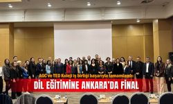 AGC ve TED Koleji iş birliği başarıyla tamamlandı: Dil eğitimine Ankara’da final