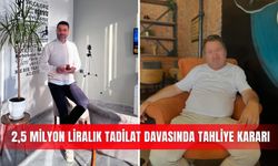 2,5 milyon liralık tadilat davasında tahliye kararı