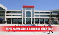 Kepez Kaymakamlık binasında silah sesi!