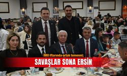 İMO iftarında ortak temenni; Savaşlar sona ersin