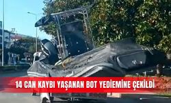 14 can kaybı yaşanan bot yediemine çekildi