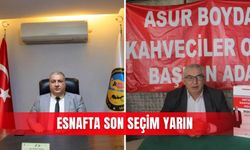 Esnafta son seçim yarın