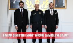 Bayram Demir’den Emniyet Müdürü Zaimoğlu’na ziyaret