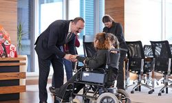 Başkan Kotan personelle bayramlaştı