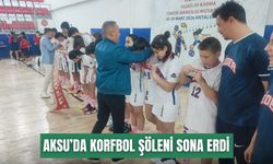 Aksu’da korfbol şöleni sona erdi