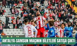 Antalyaspor-Samsunspor maçının biletleri satışa çıktı