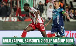 Antalyaspor, Samsun’a 2 golle mağlup oldu