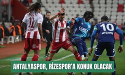 Antalyaspor, Süper Lig’de Rizespor’a konuk olacak