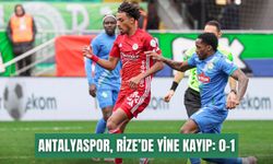 Antalyaspor, Rize’de yine kayıp: 0-1